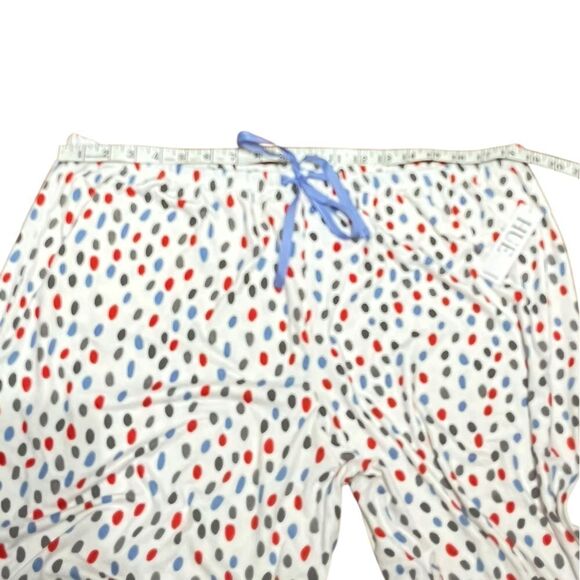 HUE Women’s Colorful Polka Dot Women’s  Pajamas Sleep Pants, Size 1X, NWT - Picture 8 of 10
